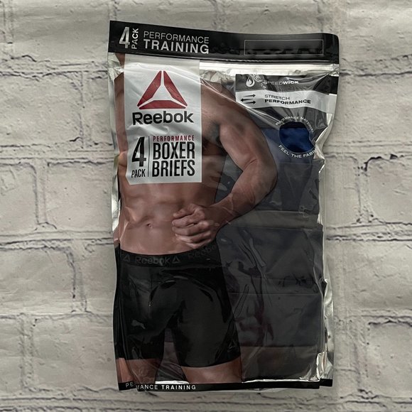 Reebok Men's Performance Boxer Briefs Pack